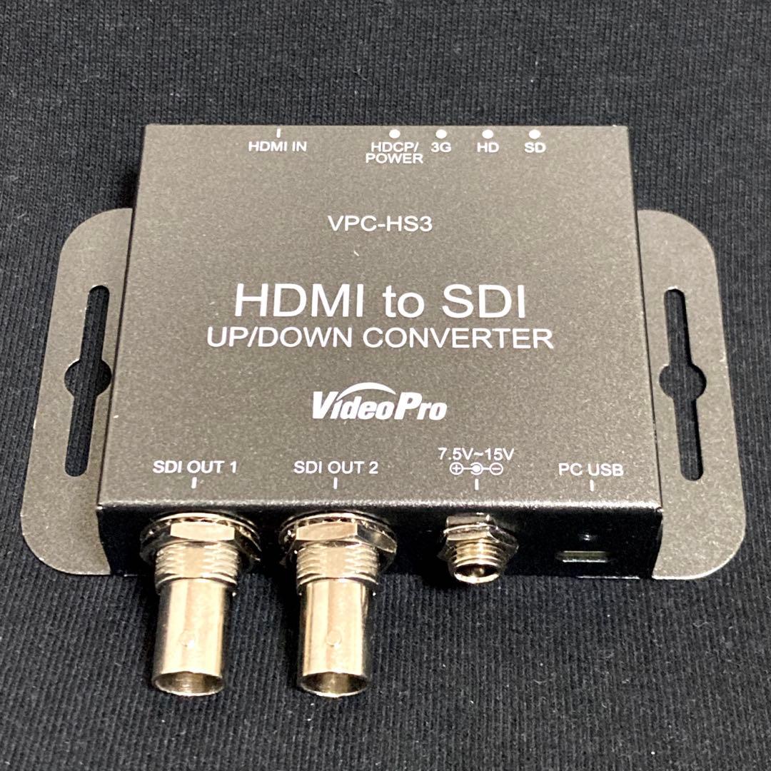 【段々値下】ＨＤＭＩ to ＳＤＩ信号変換器 １入力→２出力 新同、取説