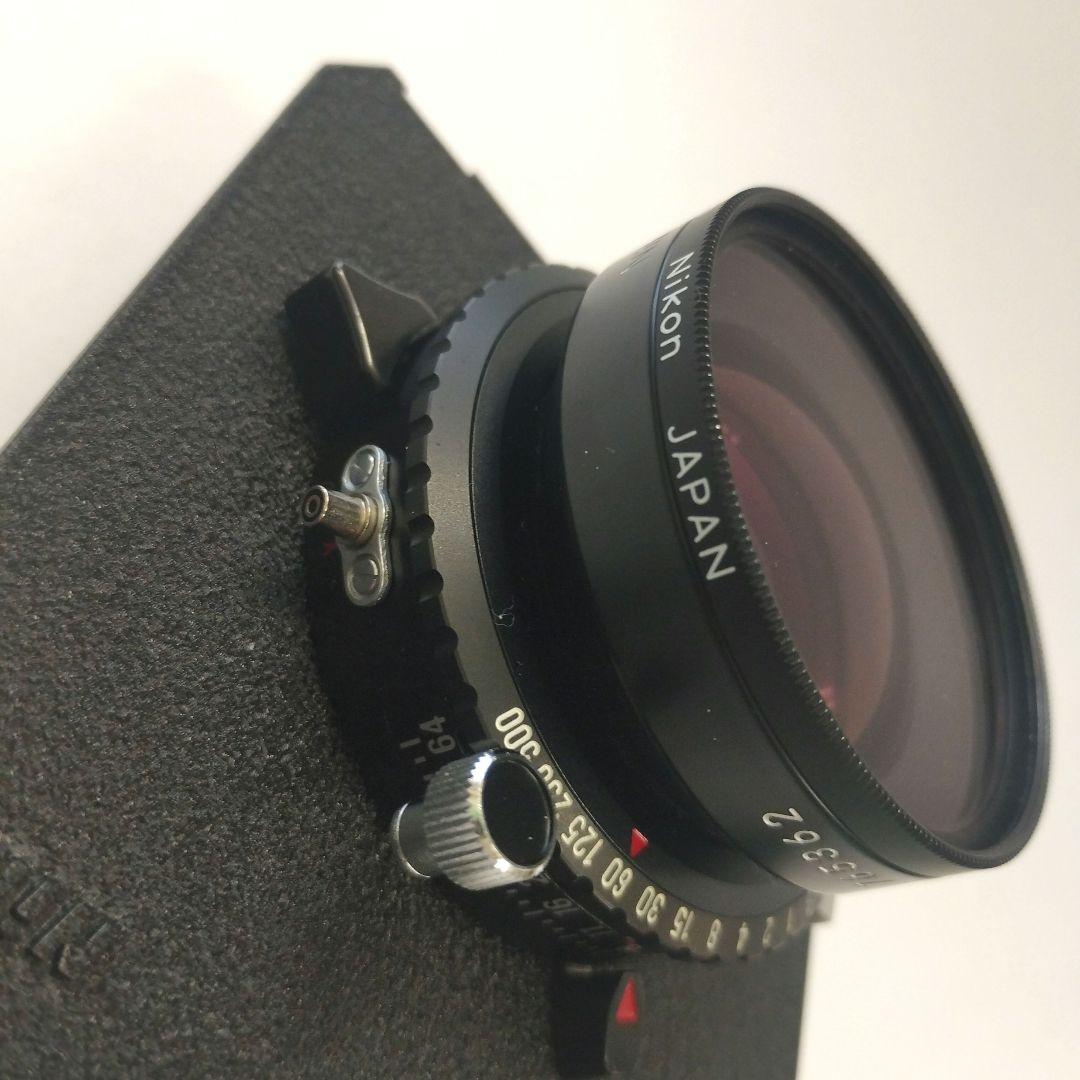 Nikon 蛇腹カメラ用レンズ　NIKKOR-W 150mm 1:56