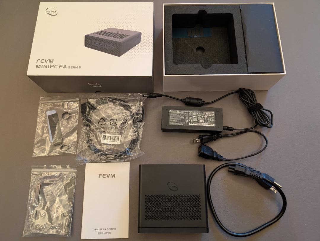 【なお様向け】FEVM FA780 AMD 7840HS ミニPC ベアボーン