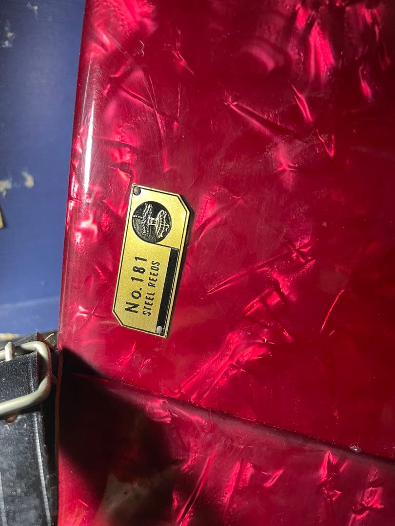 トンボ　アコーディオン　No.181 STEEL REEDS