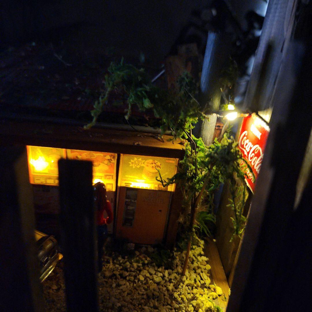 昭和　レトロ　ガレージ　1/24 プラモデル　ハコスカ　GT-R　 ジオラマ