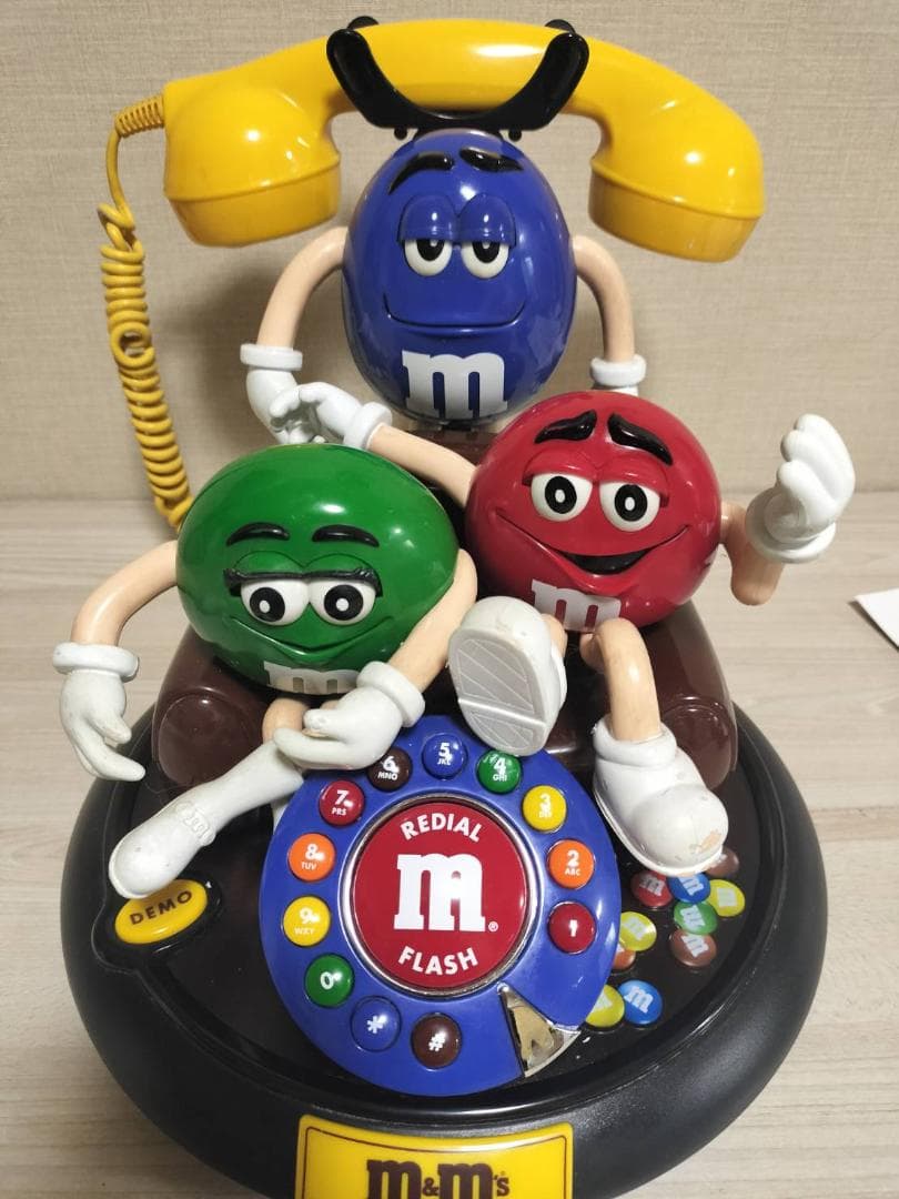 ☆Ｍ＆Ｍｓ　ディスプレイ用固定電話　ビンテージ品　レア　エムアンドエム