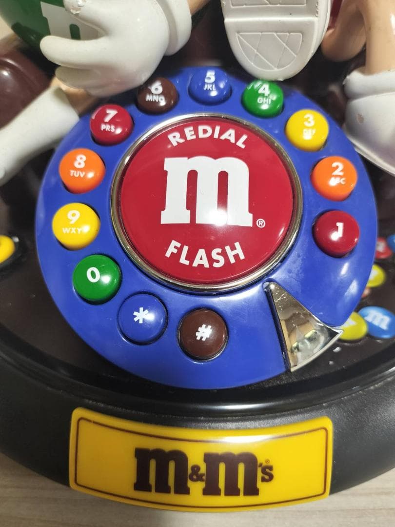 ☆Ｍ＆Ｍｓ　ディスプレイ用固定電話　ビンテージ品　レア　エムアンドエム