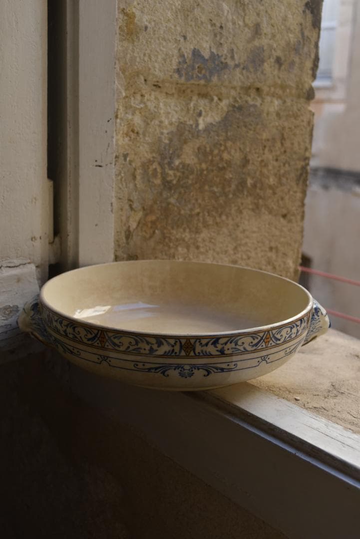 クレイユモントロー コルベール　サラディエ/レギュミエール　アンティーク皿