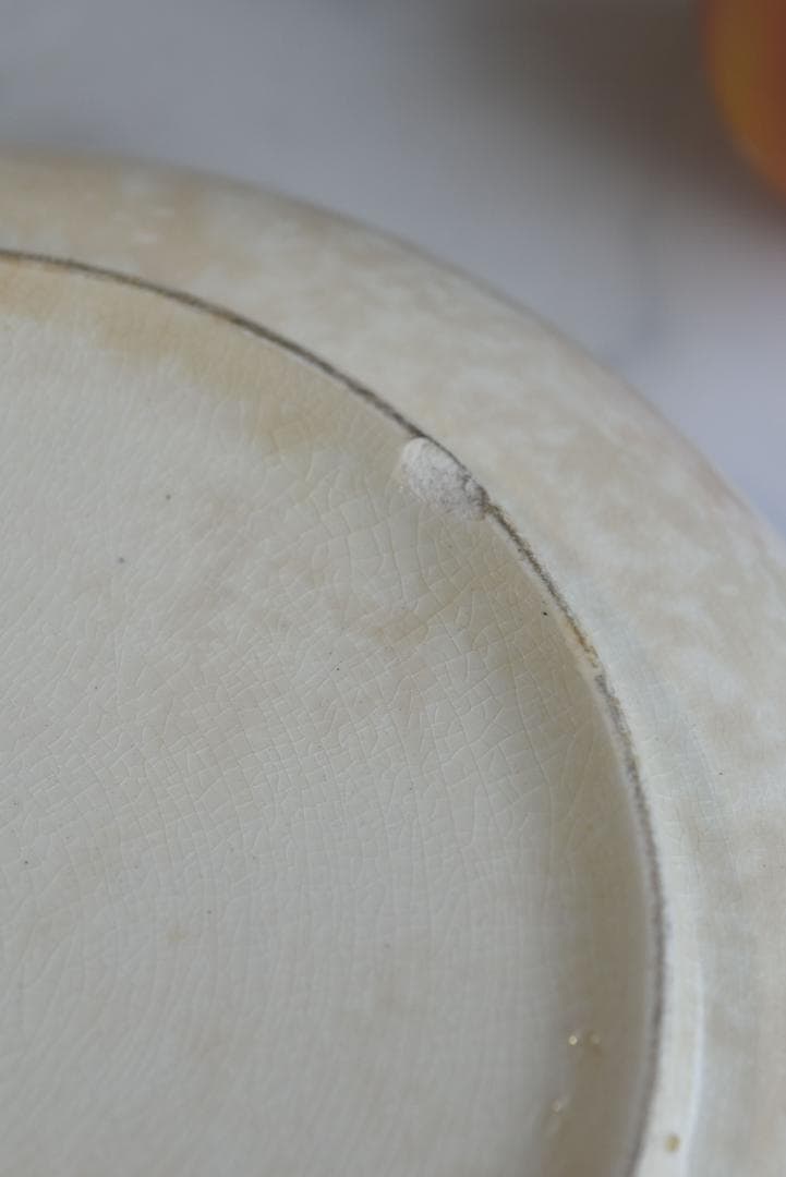 クレイユモントロー コルベール　サラディエ/レギュミエール　アンティーク皿