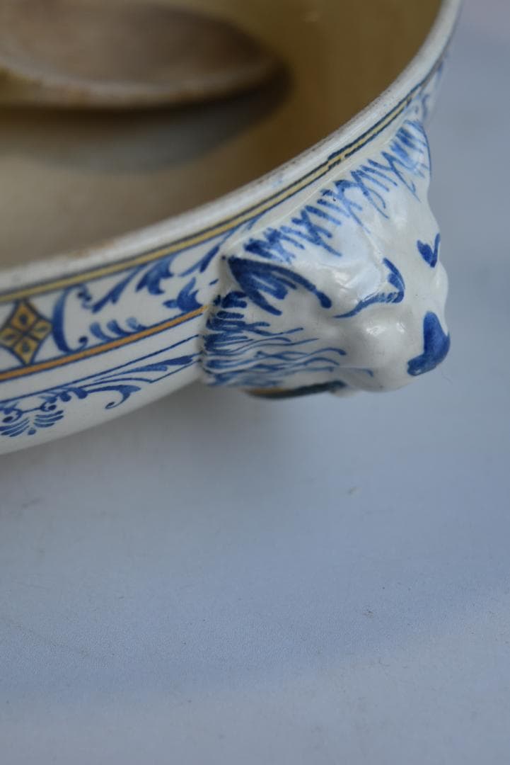 クレイユモントロー コルベール　サラディエ/レギュミエール　アンティーク皿