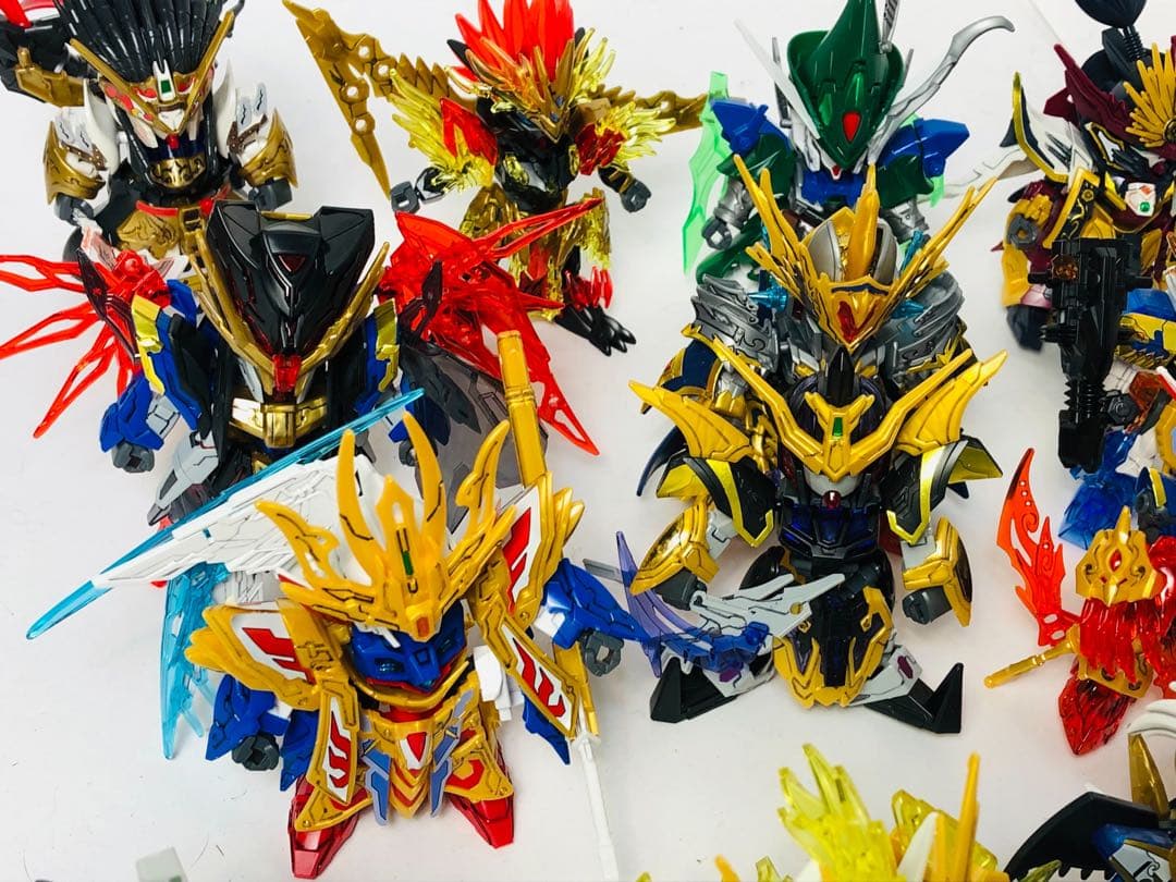 SDガンダム プラモデル 完成品 28体 まとめて BB戦士 戦国伝 ジャンク