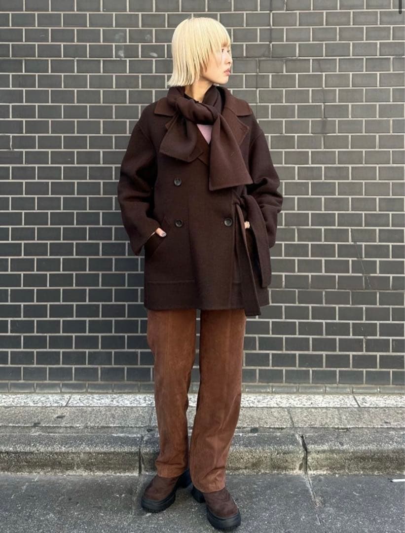 ＜ATTISESSION＞リバー ベルト コート