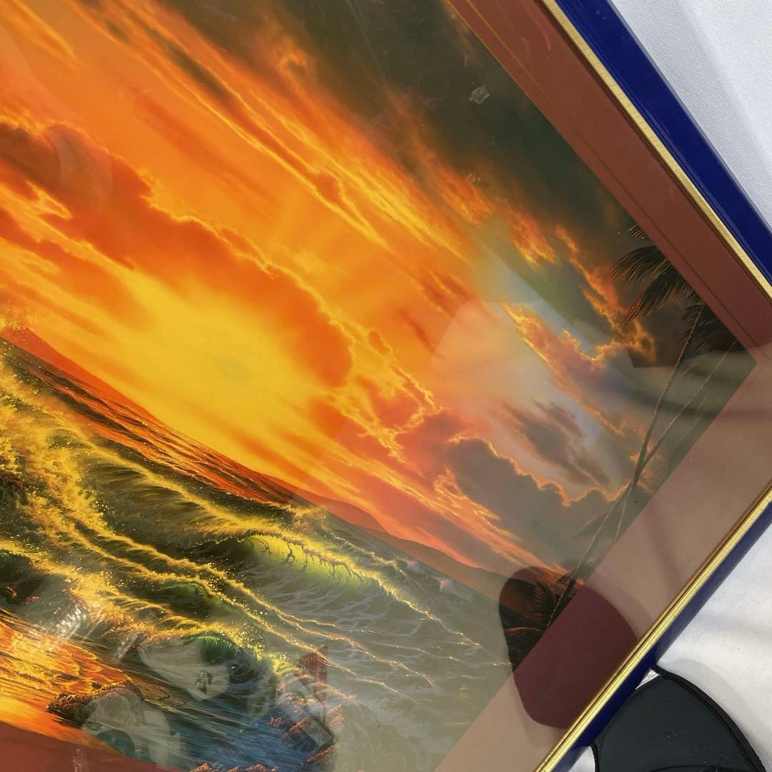 ラッセン　アイランドロマンス　 ROMANCE ポスター　額入り