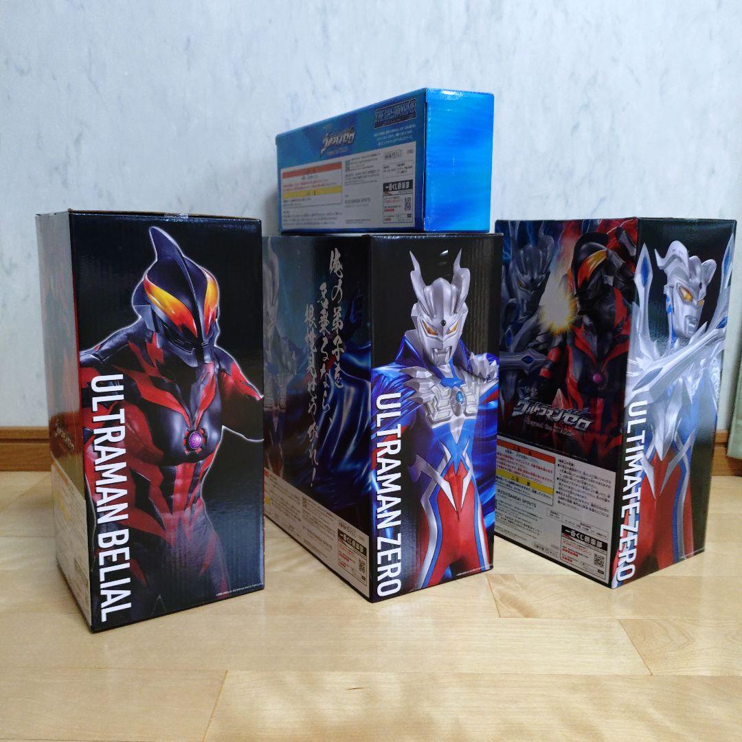 ウルトラマンゼロ　一番くじ　フィギュア