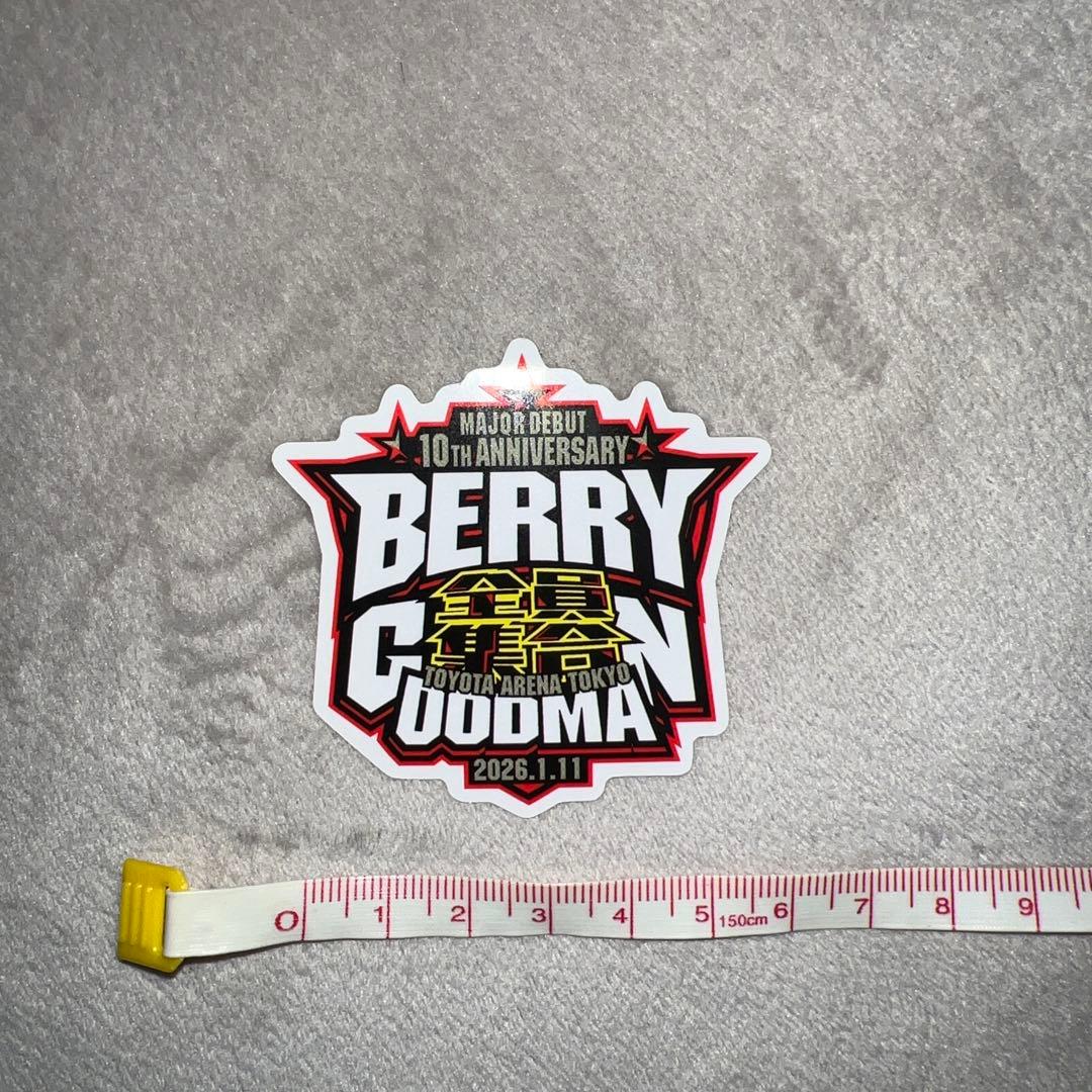 ベリーグッドマン10周年タオルペンライトシール靴紐フライヤー9点アリーナベリポン