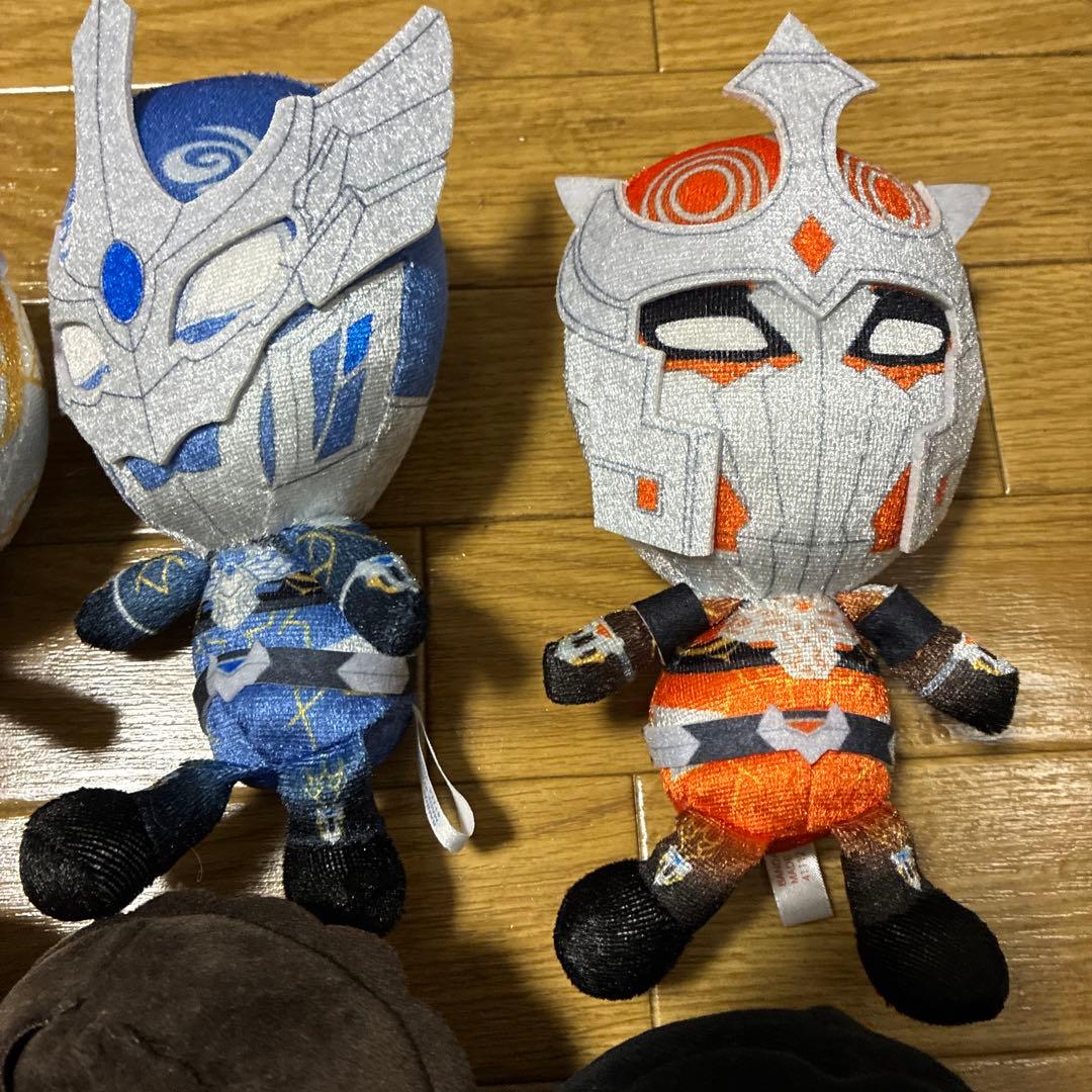 暴太郎戦隊ドンブラザーズ 戦隊ヒーローぬいぐるみシリーズ 脳人戦士6体セット