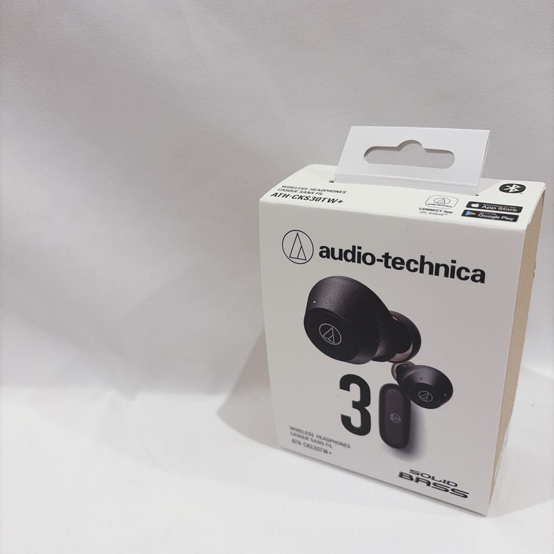 【未使用級】オーディオテクニカ ATH-CKS30TW+ ワイヤレスイヤホン