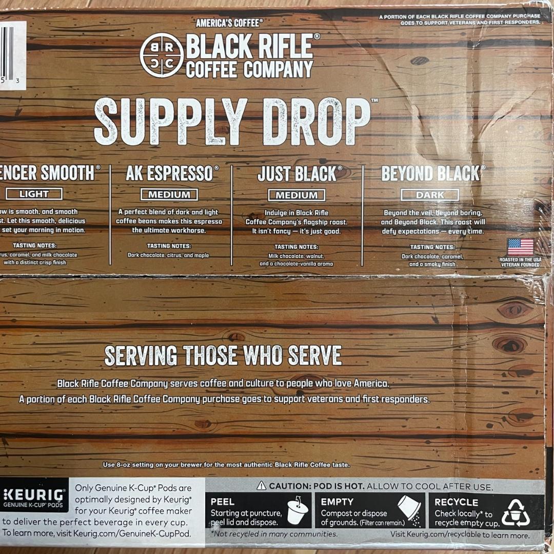 ブラックライフルコーヒー　キューリグ 48個 k-cup　バラエティ パック