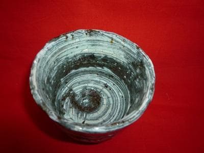 中川自然坊・刷毛目唐津焼酎杯１個