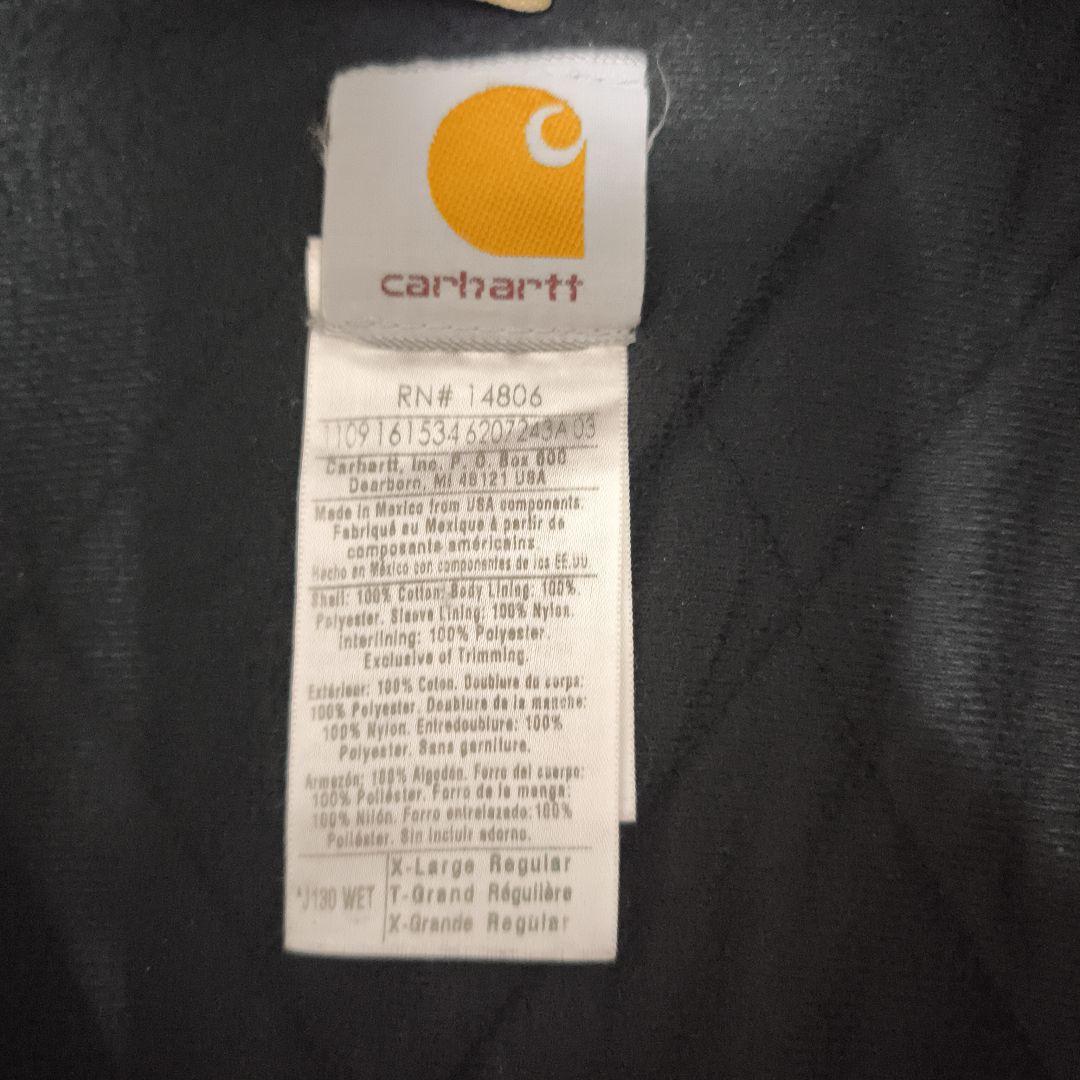 USA製 Carhartt ベージュ アクティブジャケット Lサイズ