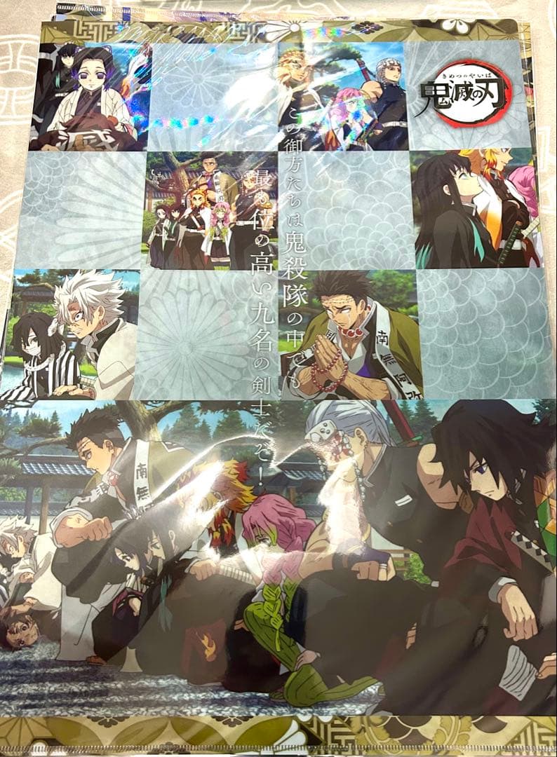 鬼滅の刃 ランチョンマットケース 柱合会議・蝶屋敷編 立志編★計15枚セット★