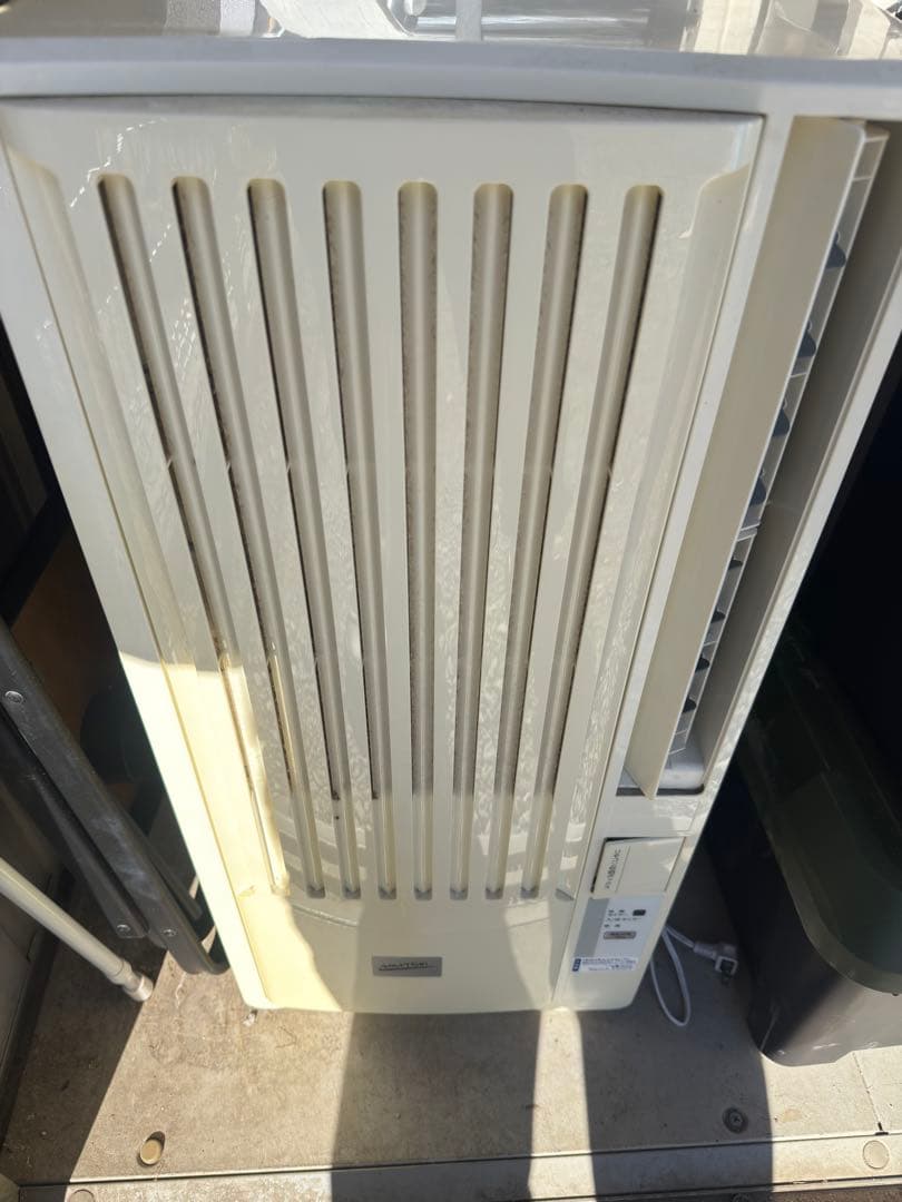 窓用エアコン ホワイト