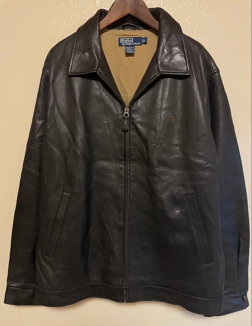 Polo by Ralph Lauren レザージャケット ラルフローレン L
