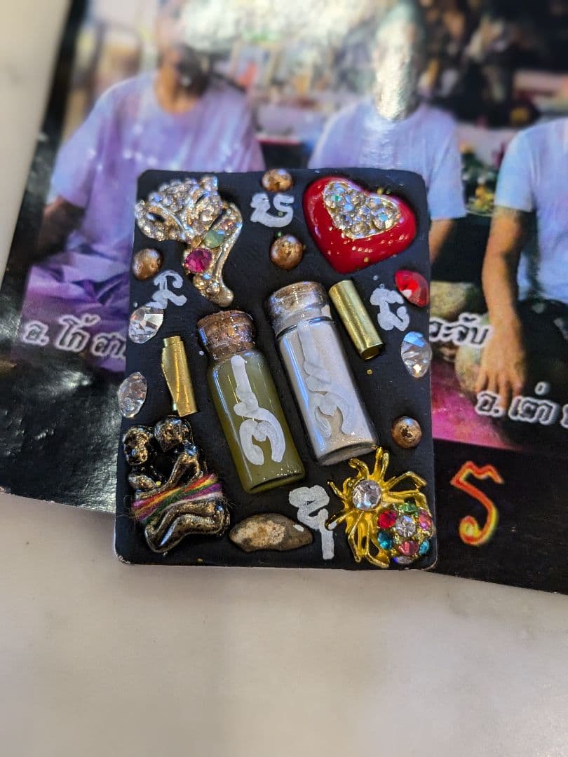 【高級品】タイのお守りプラクルアン！九尾の狐！恋愛、良縁、金運アップ！！