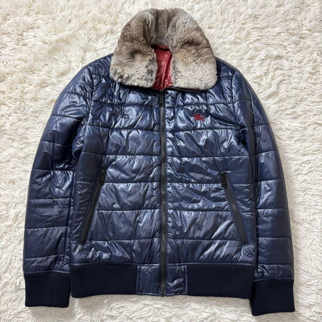 美品 7way バーバリーブラックレーベル ダウンライナー付きジャケット M