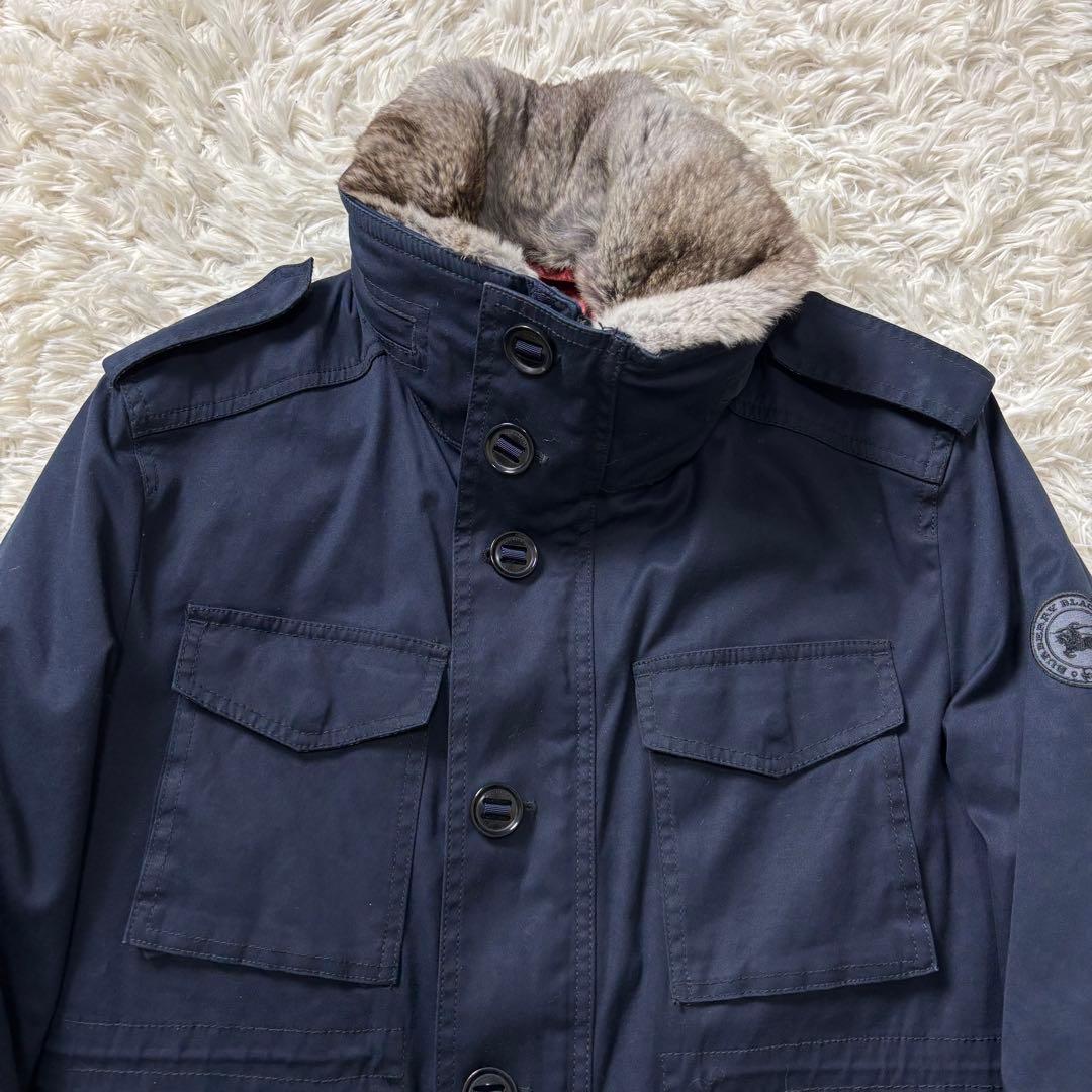 美品 7way バーバリーブラックレーベル ダウンライナー付きジャケット M