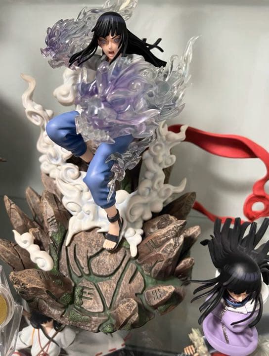 NARUTO ナルト 日向ヒナタ 1/7 ガレージキット ガレキ スタチュー③