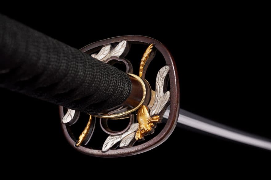 【トンボ斬り】古兵器 刀装具 日本刀　模造刀 居合刀 武士道 鑑賞用 美術刀