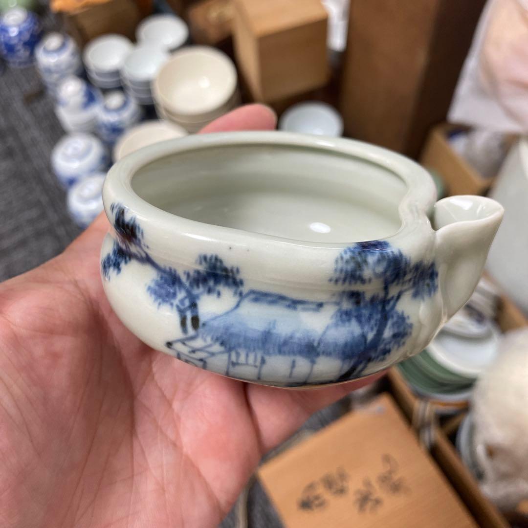 nisky60 　煎茶道具　湯冷まし　京焼　名工まとめ　和気亀亭　眞葛香山