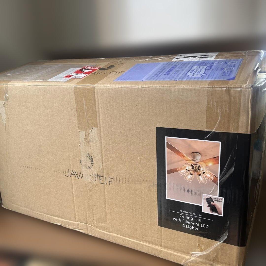 Modern Collection シーリングファン 6灯 JE-CF048