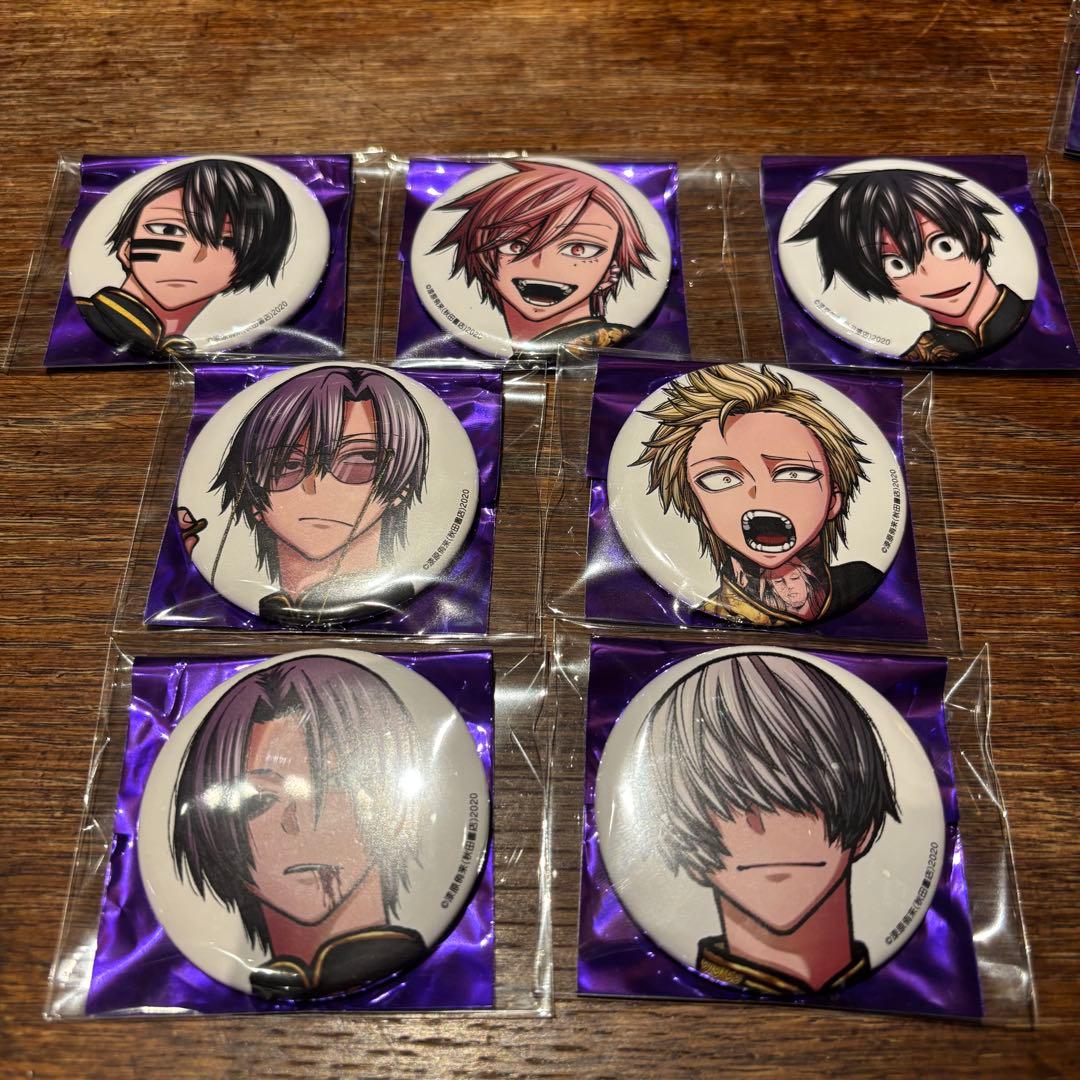 桃源暗鬼 c107 アフコミ 缶バッジ 淀川真澄 朽森紫苑 印南幽