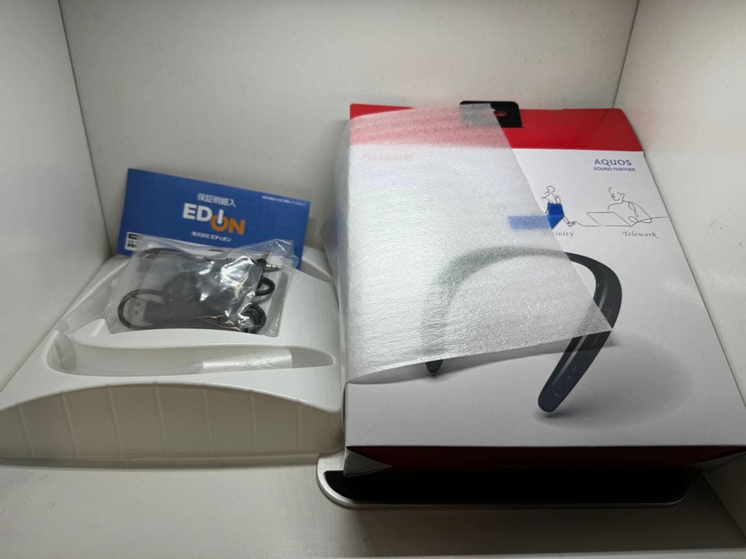 SHARP an-ss3 ネックスピーカー ブラック