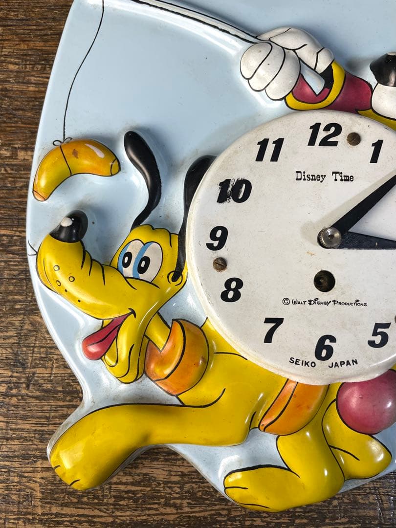 SEIKO ディズニータイム 掛時計 ミッキーマウス