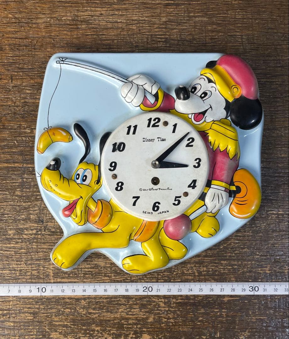 SEIKO ディズニータイム 掛時計 ミッキーマウス