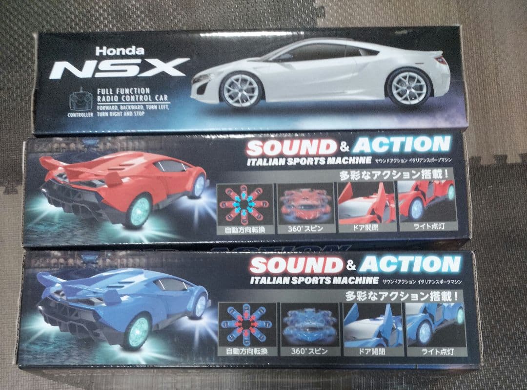 RX－7、LEXUS LFA、ITALIAN WING、ランポルギーニ、NSX等