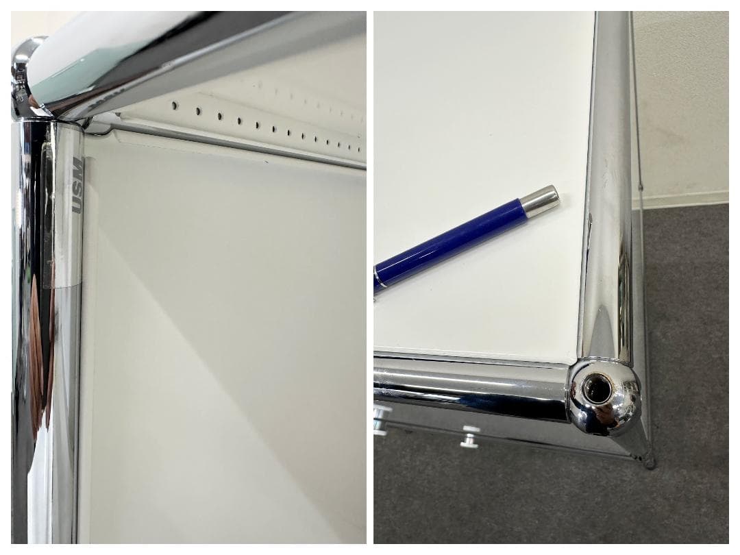 正規品■USMハラー■キャビネット 1列3段　全部違う鍵つき　パーソナルロッカー