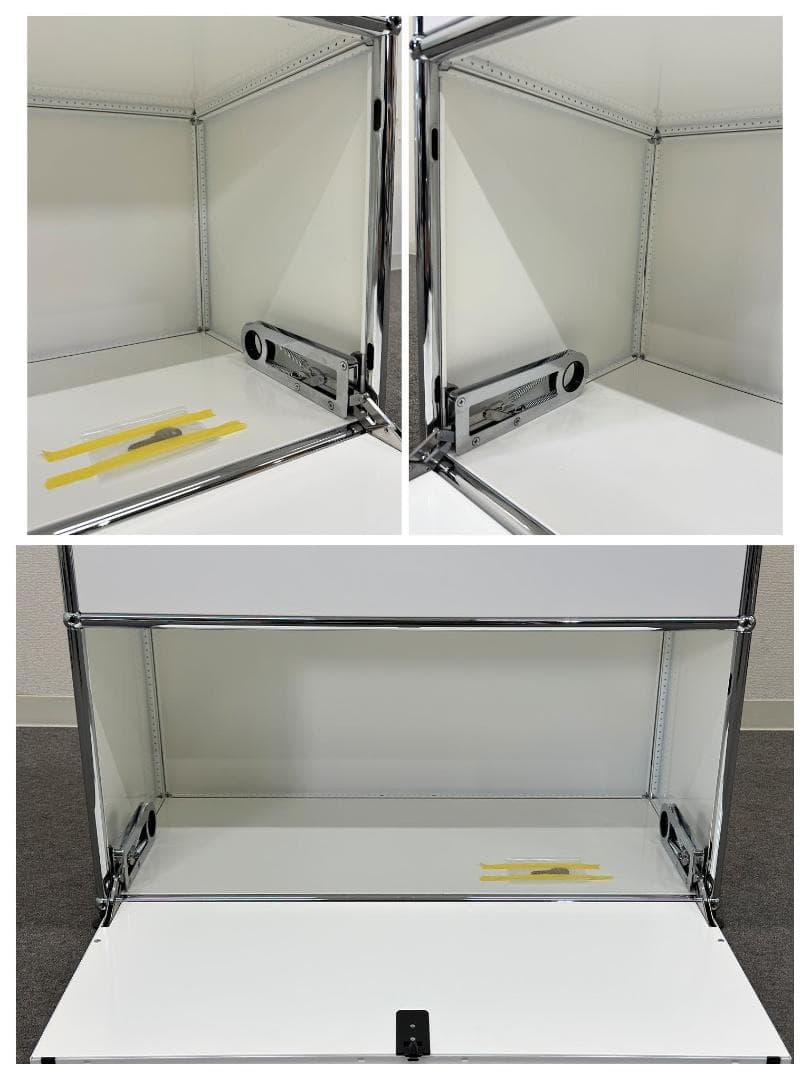 正規品■USMハラー■キャビネット 1列3段　全部違う鍵つき　パーソナルロッカー