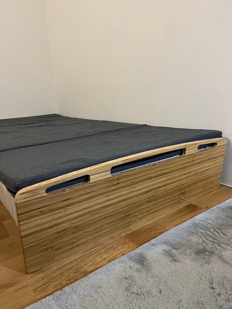 伸縮可能 アコーディオンベッド　シングル