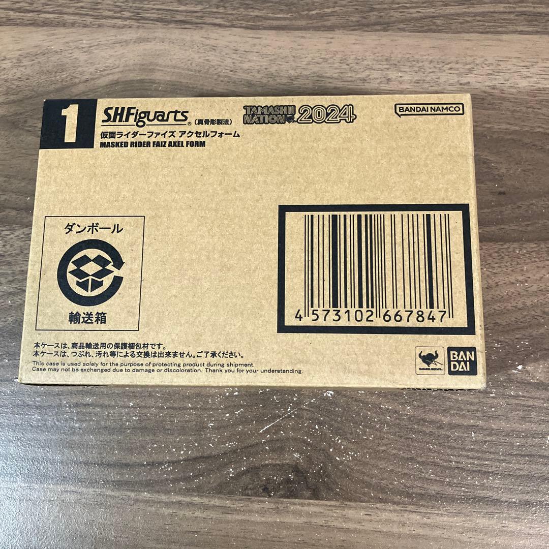 未開封　SHFigurarts 仮面ライダーファイズ　アクセルフォーム　真骨彫