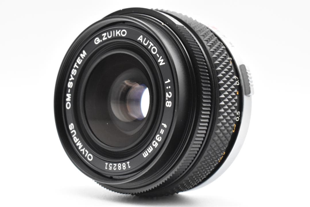 【美品】OLYMPUS G.ZUIKO AUTO-W 35mm F2.8 レンズ