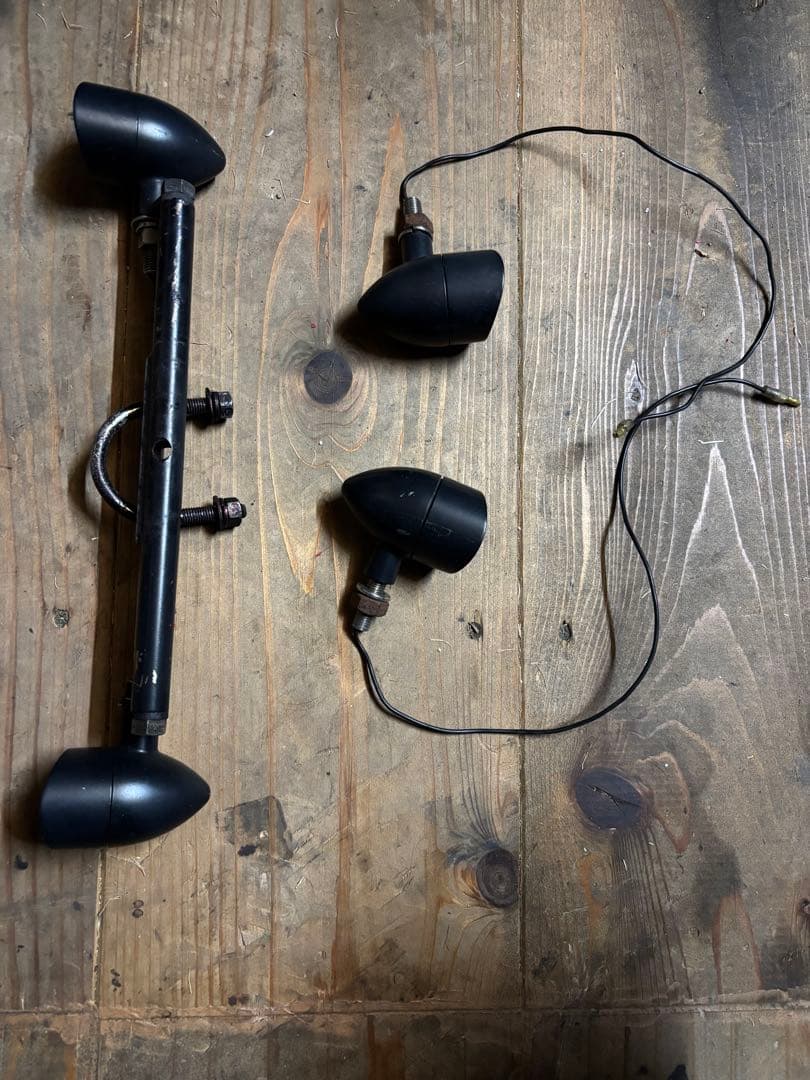 posh ウィンカー ウインカーステーセット　ブラック sr400sr500