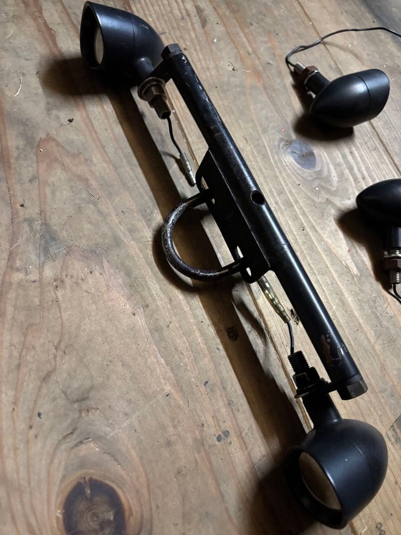 posh ウィンカー ウインカーステーセット　ブラック sr400sr500