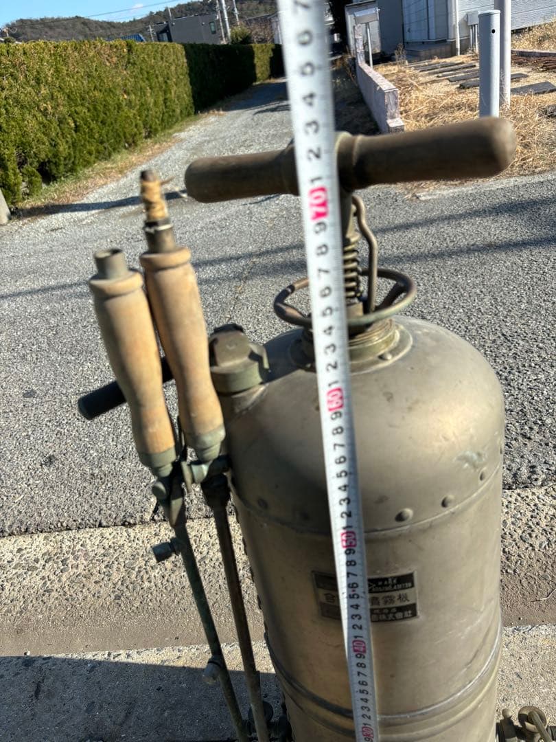 昭和レトロ　合田式噴霧機