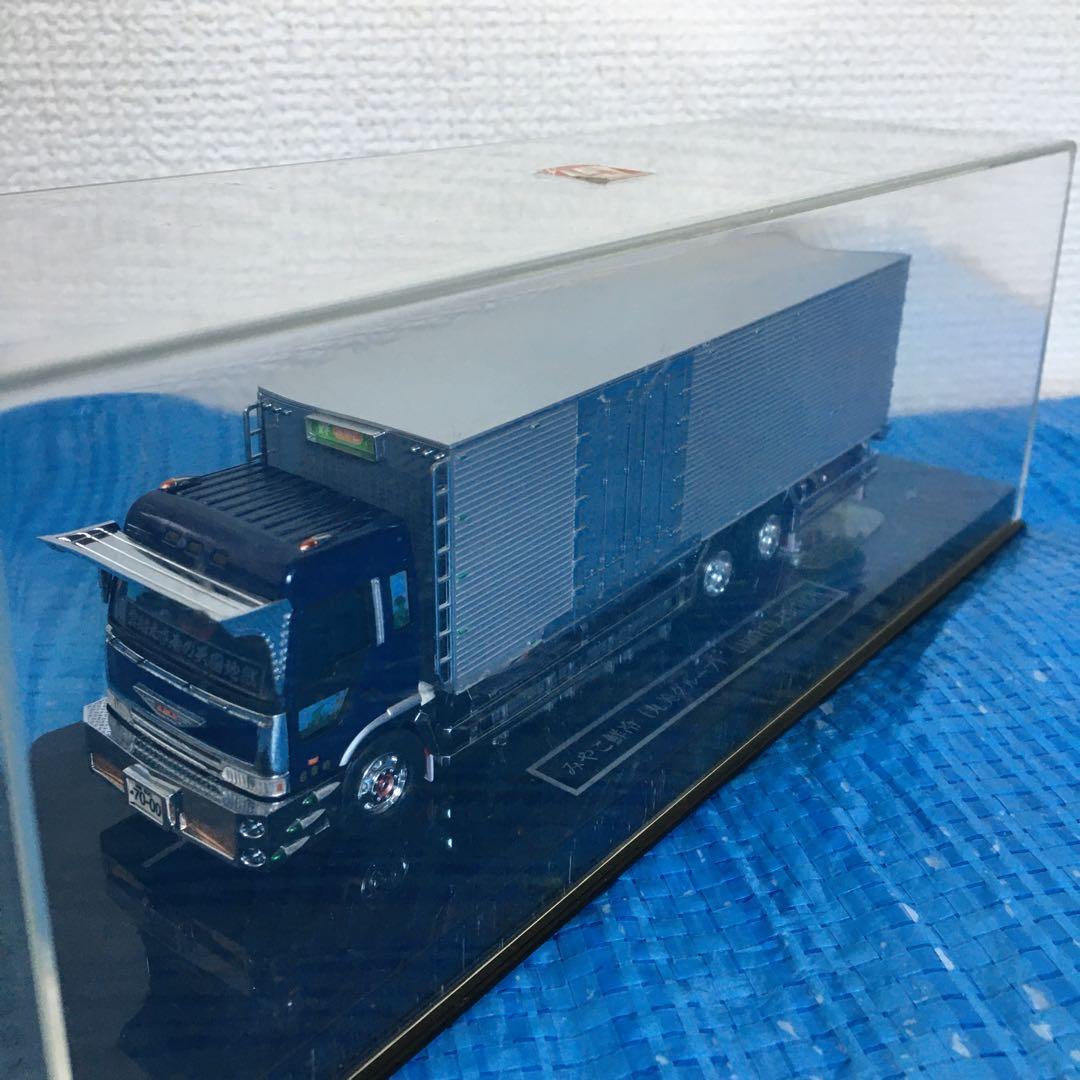 リアルモールド⬜︎みやこ鮮冷 丸美グループ 大型トラック⬜︎フィギュア
