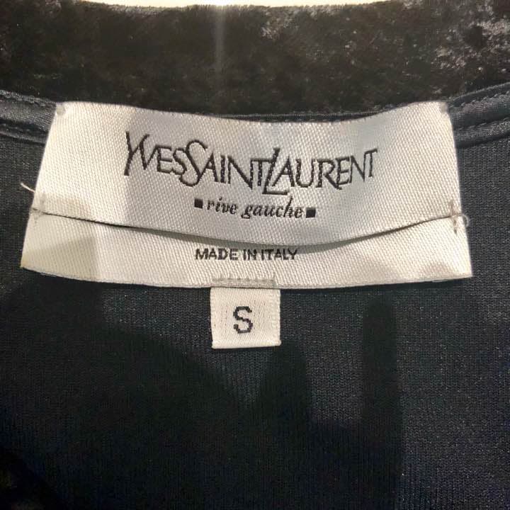 イヴサンローラン ベロア タンクトップ