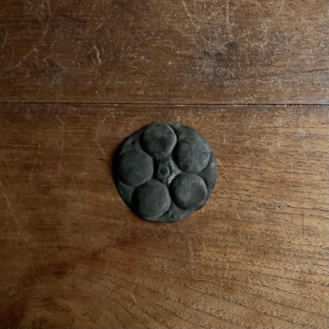 古銅 装飾品 梅鉢文 古美術 寺院装飾品 古道具 アンティーク