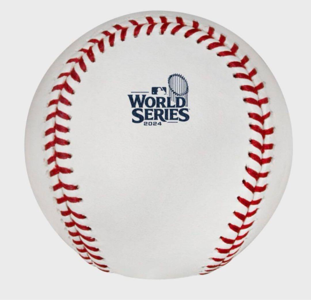 2024 ワールシリーズ 試合球 公式球 ボール ケース入り 新品未開封 大谷