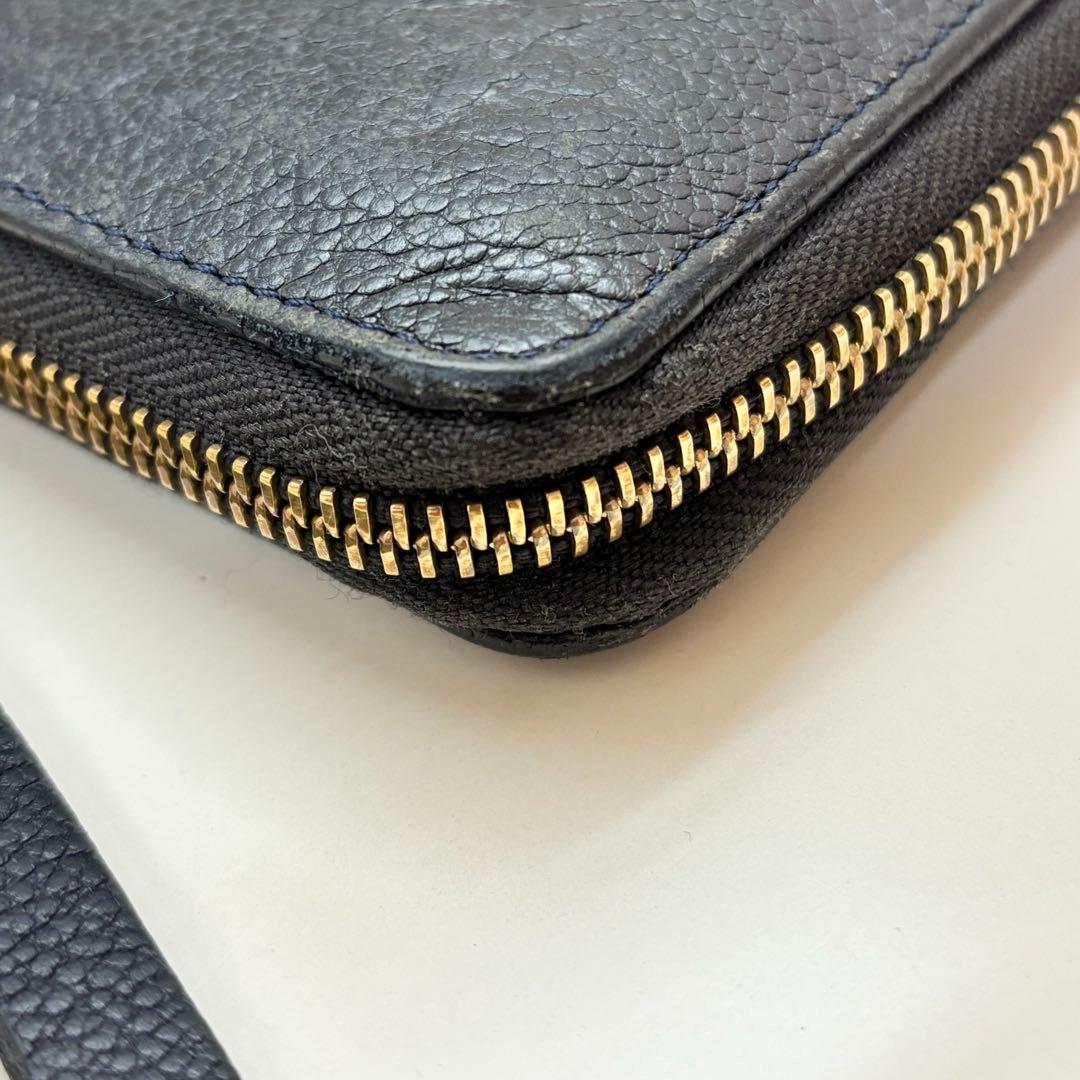 ルイヴィトン　ジッピーパース　アンプラント　黒
