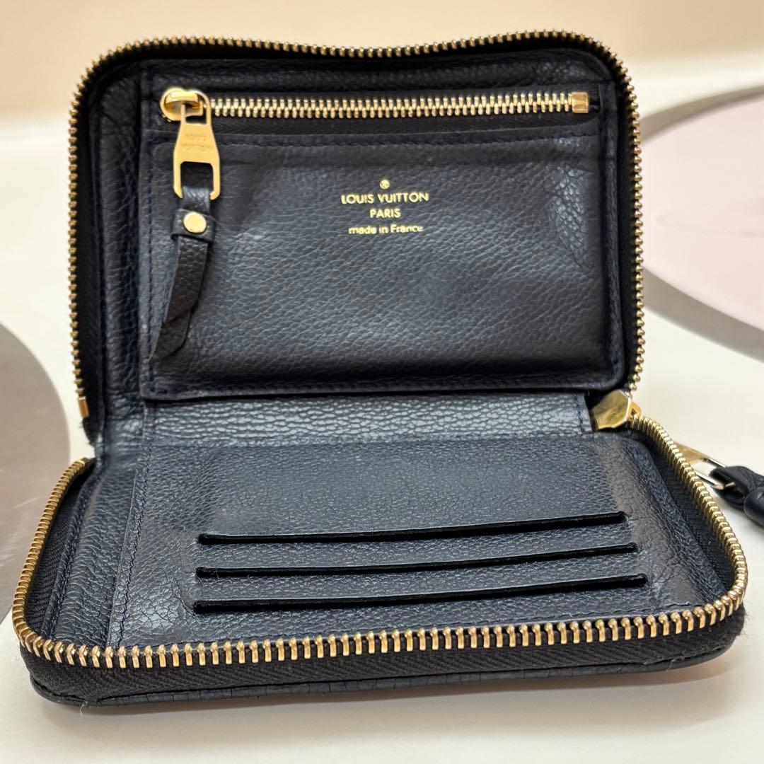 ルイヴィトン　ジッピーパース　アンプラント　黒