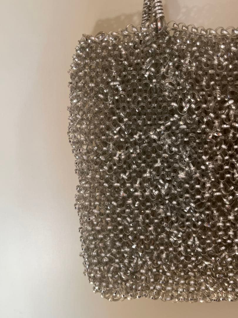 ANTEPRIMA/アンテプリマ ワイヤーバッグ シルバー ハンドバッグ